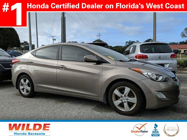 Pre Owned 2013 Hyundai Elantra Gls 4dr Car In Sarasota